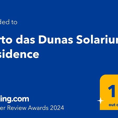 Porto Das Dunas Solarium Residence 阿奎拉兹 外观 照片